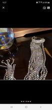 Load image into Gallery viewer, Long Tassel Crystal HairClip
