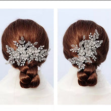 Load image into Gallery viewer, Luxury Handmade Crystal Hair Comb
