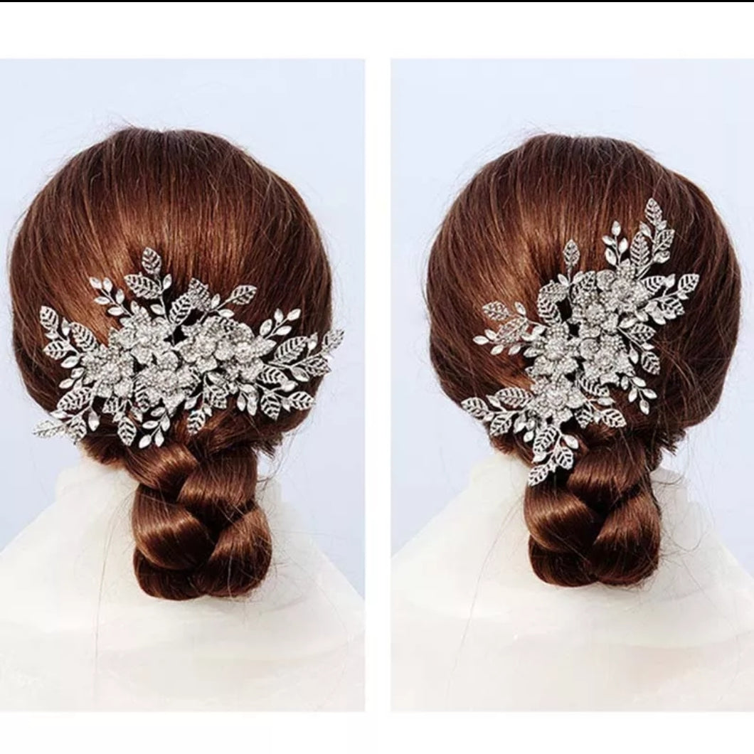 Luxury Handmade Crystal Hair Comb