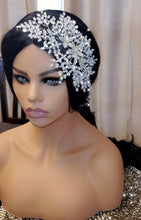 Load image into Gallery viewer, &quot;Attached&quot; Swarovski Crystals HairPiece
