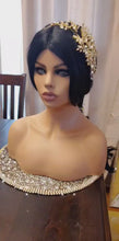 Load and play video in Gallery viewer, &quot;Attached&quot; Swarovski Crystals HairPiece
